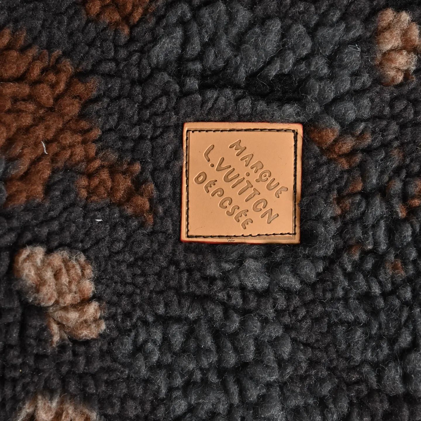 Louis Vuitton/Louis Vuitton reversible lambswool jacket